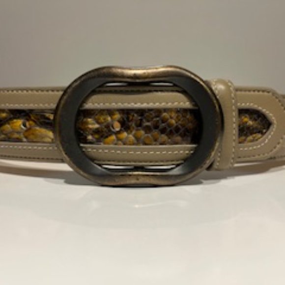Worth Leather Belt - Size Petite - Picture 2 of 6